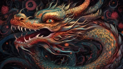 A_digital_illustration_of_a_traditional_Chinese_dragon