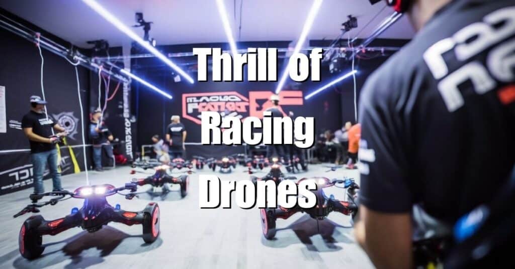 Thrill of Racing Drones