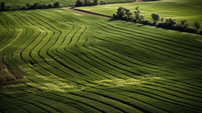 Aerial Precision Agriculture for Sustainable Farming Practices