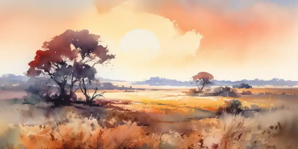 Stunning Painting of an Oklahoma Landscape