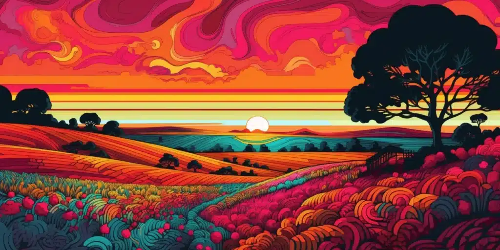 Stunning Painting of an Oklahoma Landscape