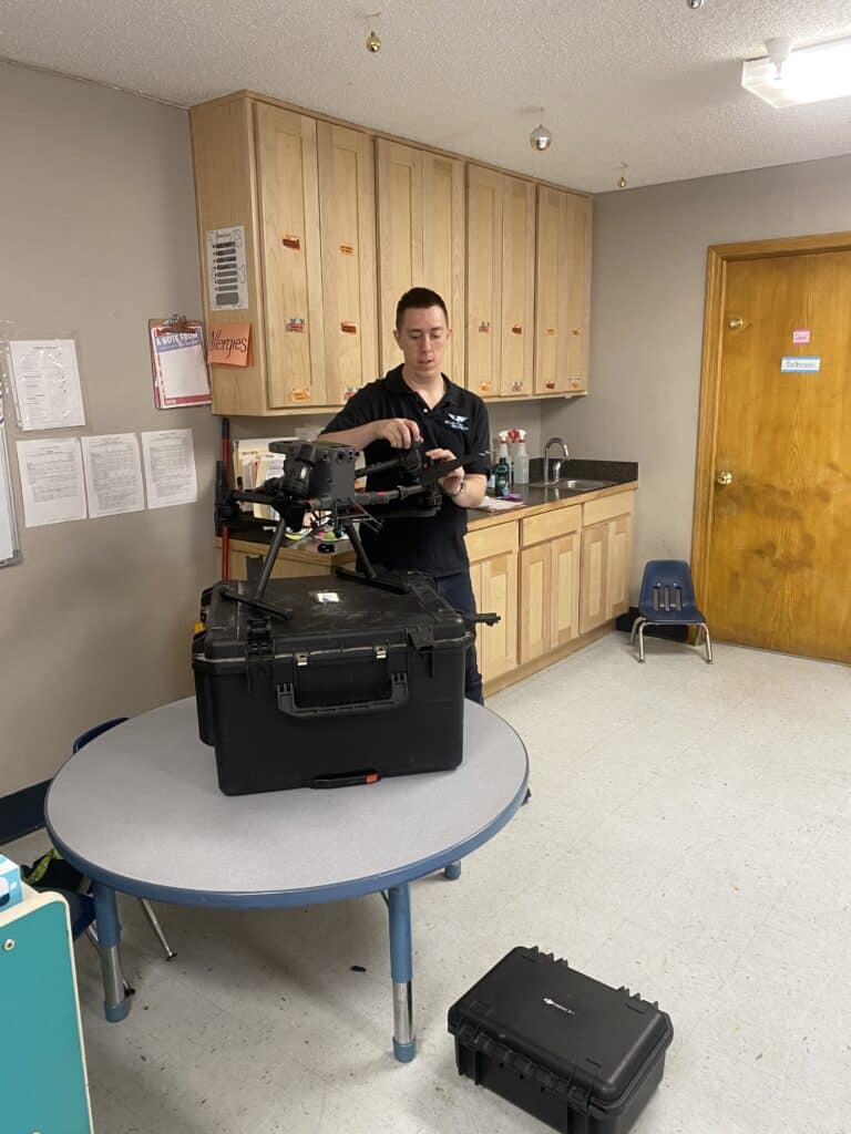 Matrice 300 Drone Demonstration at a Daycare Center